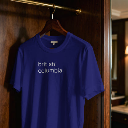 BC - white on navy - tshirt