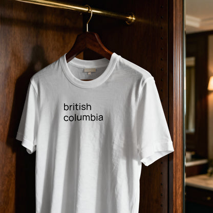 BC - black on white - tshirt