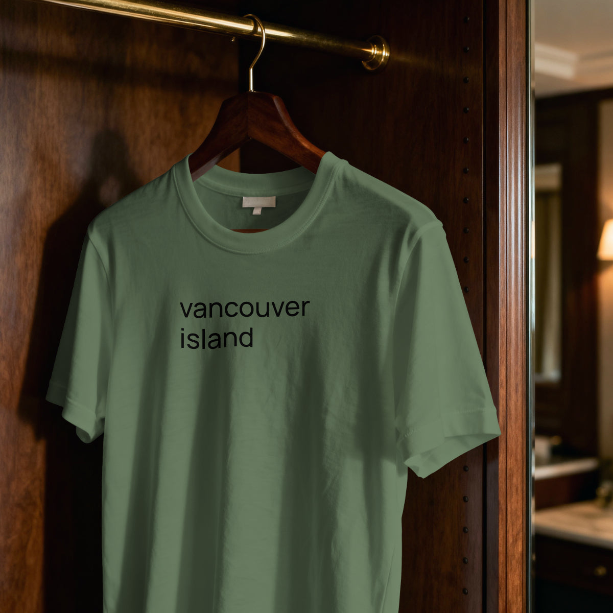 VI - black on green - tshirt