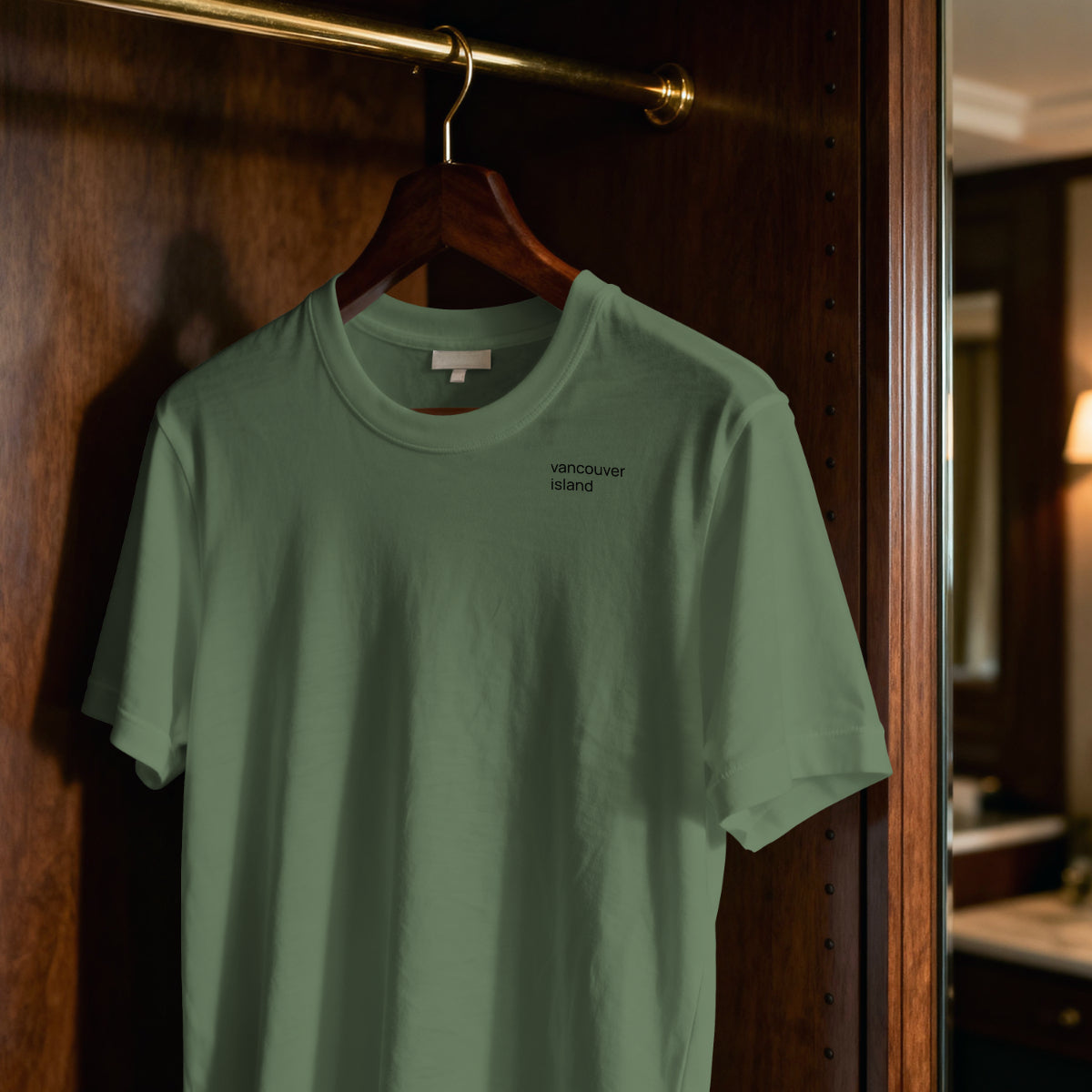 VI - black on green - tshirt